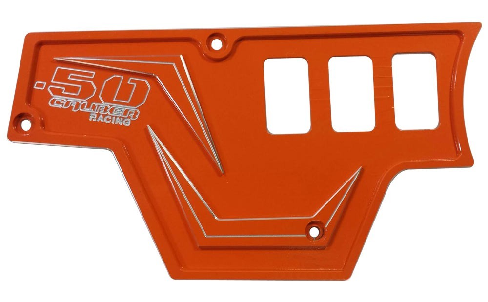 XP1000 6 Switch Dash Panel Orange Drivers side