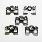 5 pack 7/16 Dzus Tab Fasteners with Button and Spring