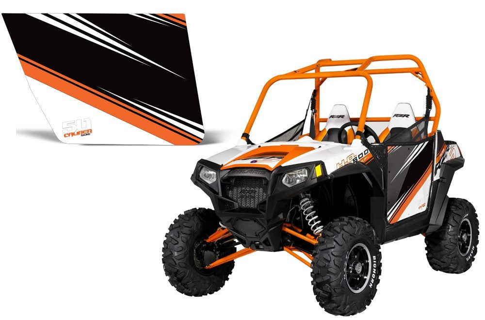 HO Orange White Madness sticker kit