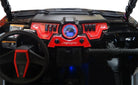 Polaris XP 1000 3 piece Dash Plate Red with switches