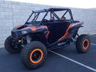Polaris RZR XP 1000 Roll Cage with V bars added front and rear
