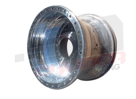 12x6 Beadlock wheel 4x156 .190 4/2 Polished side view