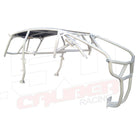 xp4 white radius cage 4 inch lower rear angle view