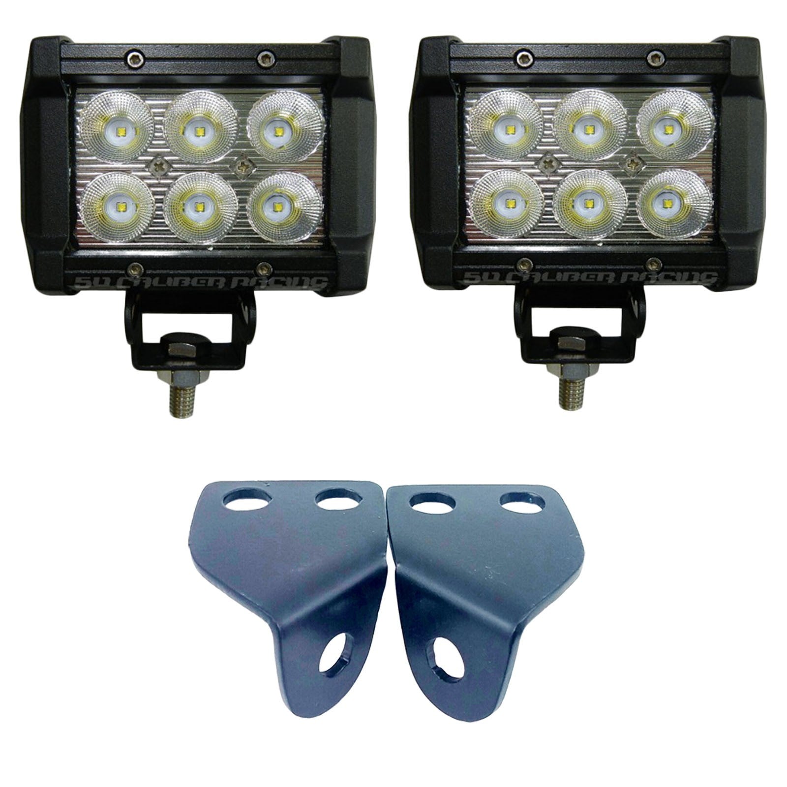 A-Pillar Pod Light Mount Brackets for Polaris RZR