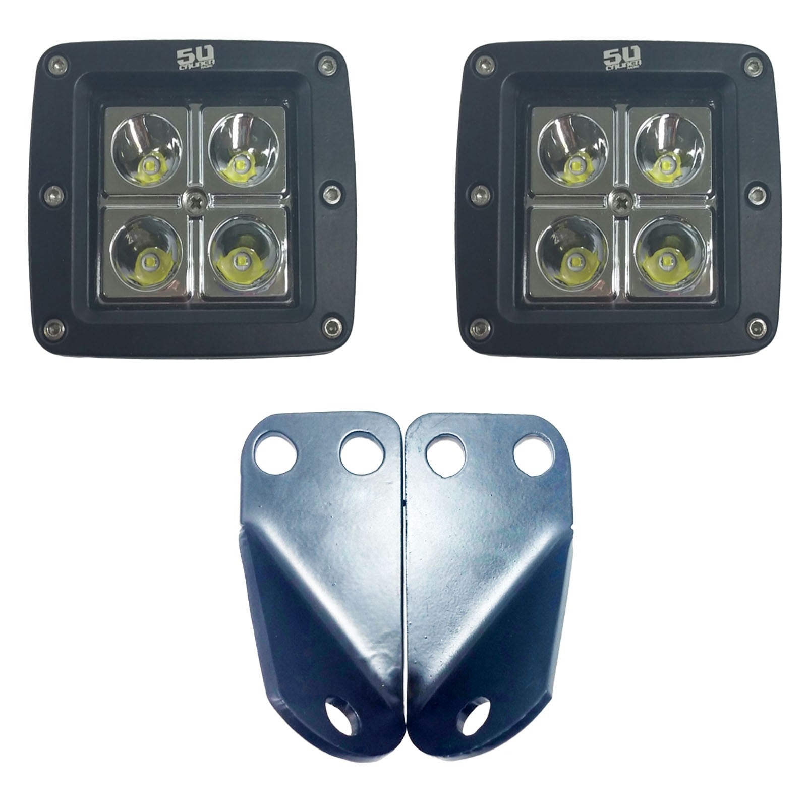 A-Pillar Pod Light Mount Brackets for Yamaha YXZ1000R