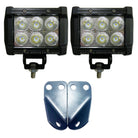 A-Pillar Pod Light Mount Brackets for Yamaha YXZ1000R