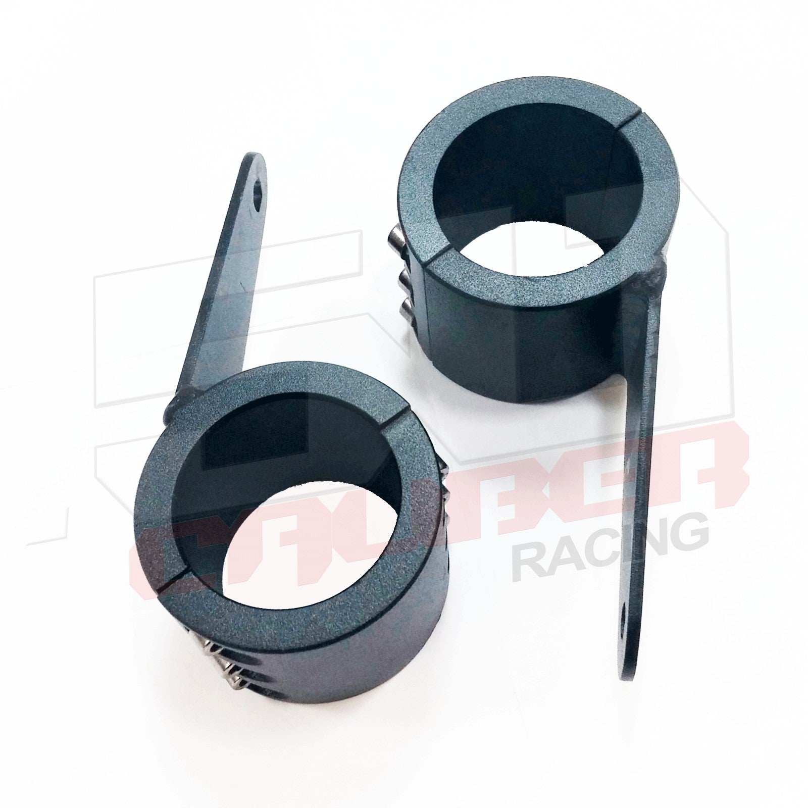 Yamaha Viking Light Bar Brackets - Black Powdercoat