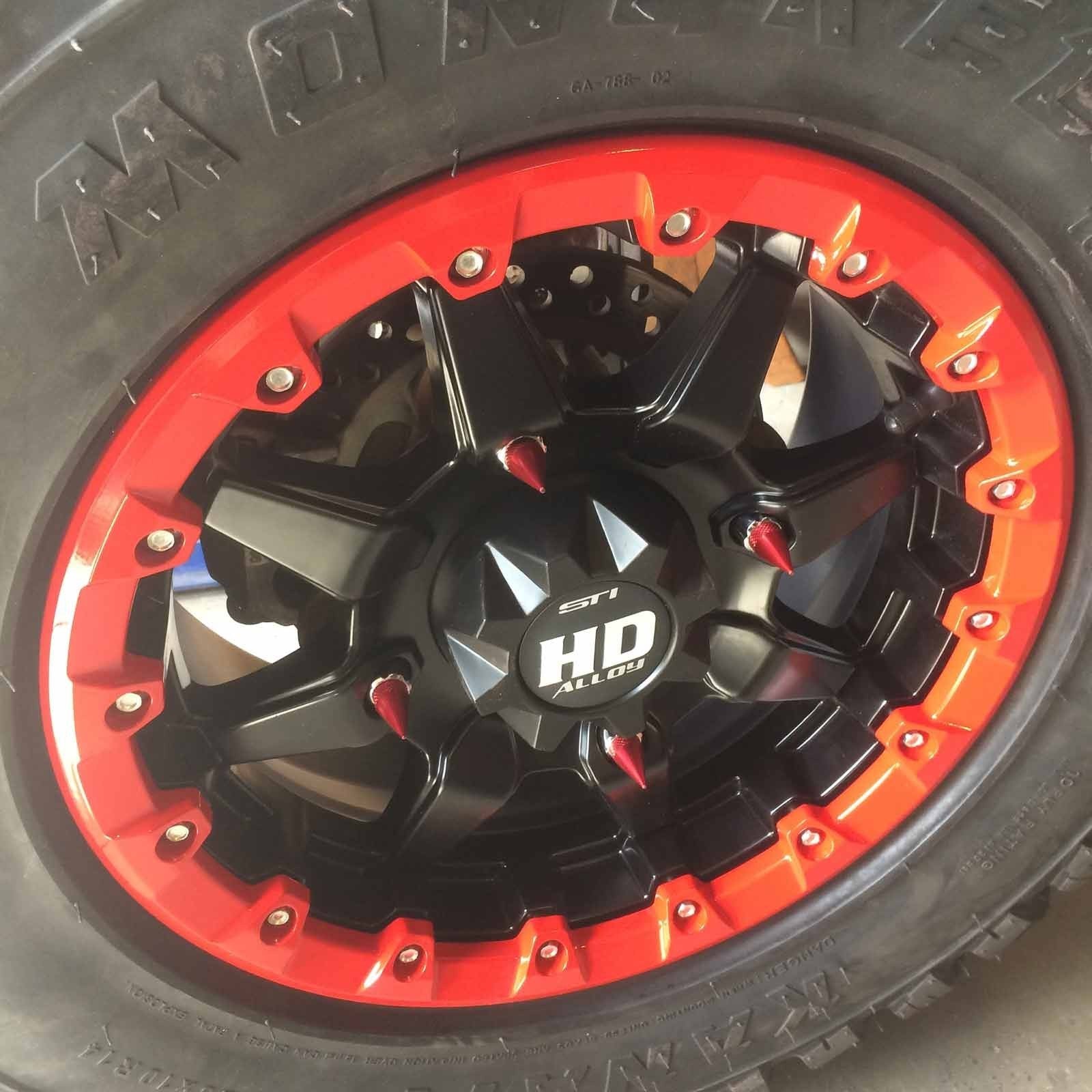 Lug nuts Installed