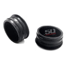 Set of 10 brand new black end caps for 1.25 tubing