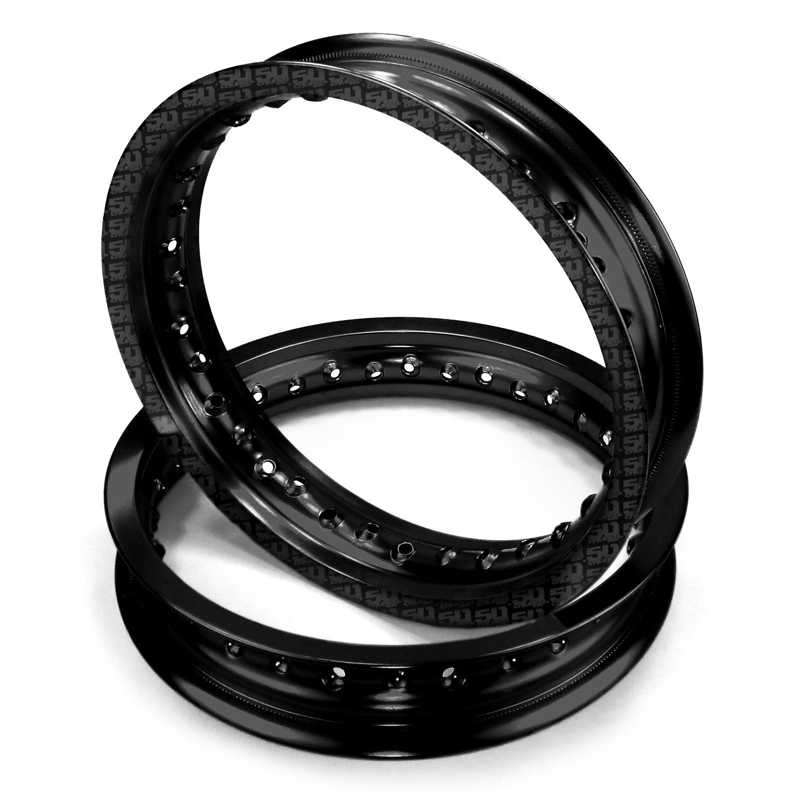 BLACK - Rim has 28 spoke holes