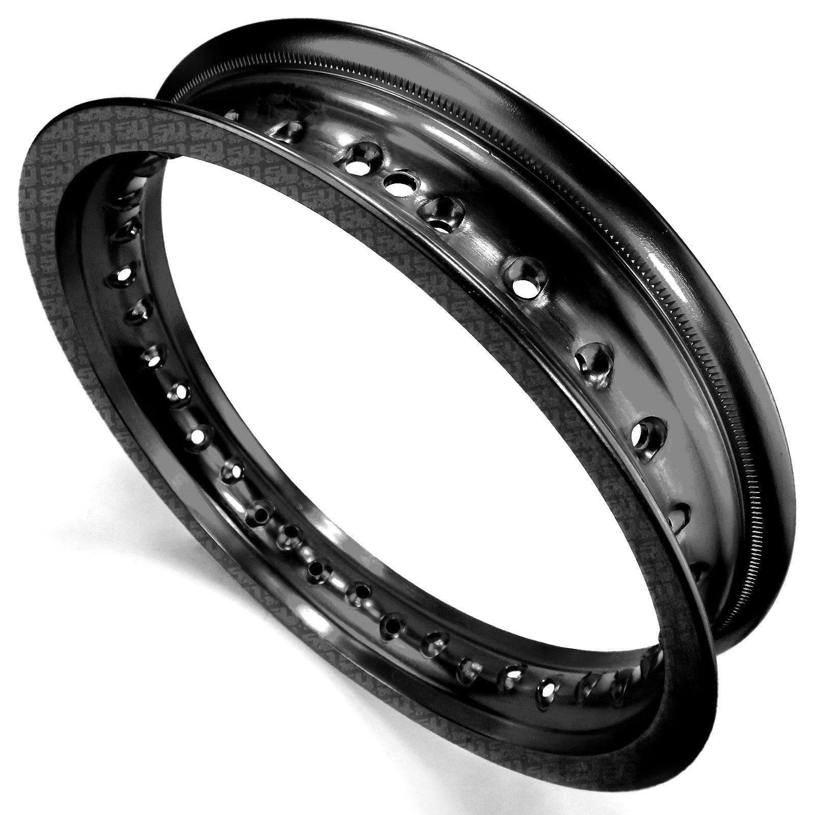 BLACK - Available in 10 or 12 inch Diameter Rims