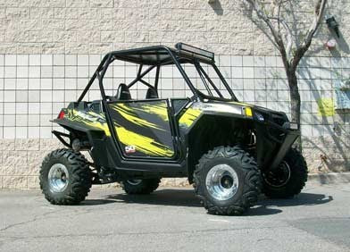 50 Cal RZR Doors Black on Black