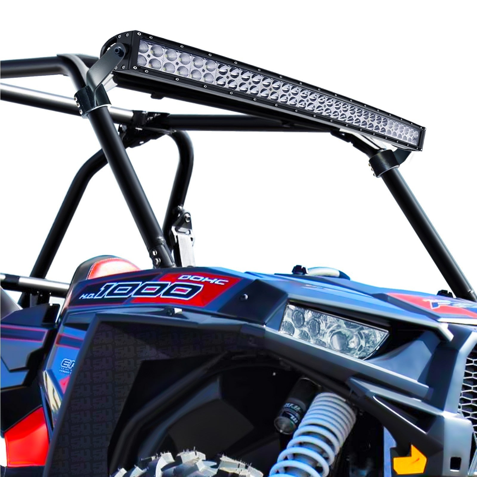 Polaris RZR XP1000 Radius Light Bar Bracket Combo with 40" Radius Light Bar