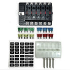 12 Way Standard LED Circuit Blade Fuse Block