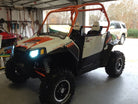 50 Cal RZR Doors White on Black