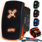 50 Caliber Racing GPS Rocker Switch - Orange