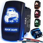 50 Caliber Racing Rock Lights RZR Rocker Switch - Blue