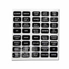 stickers for fuse block labeling