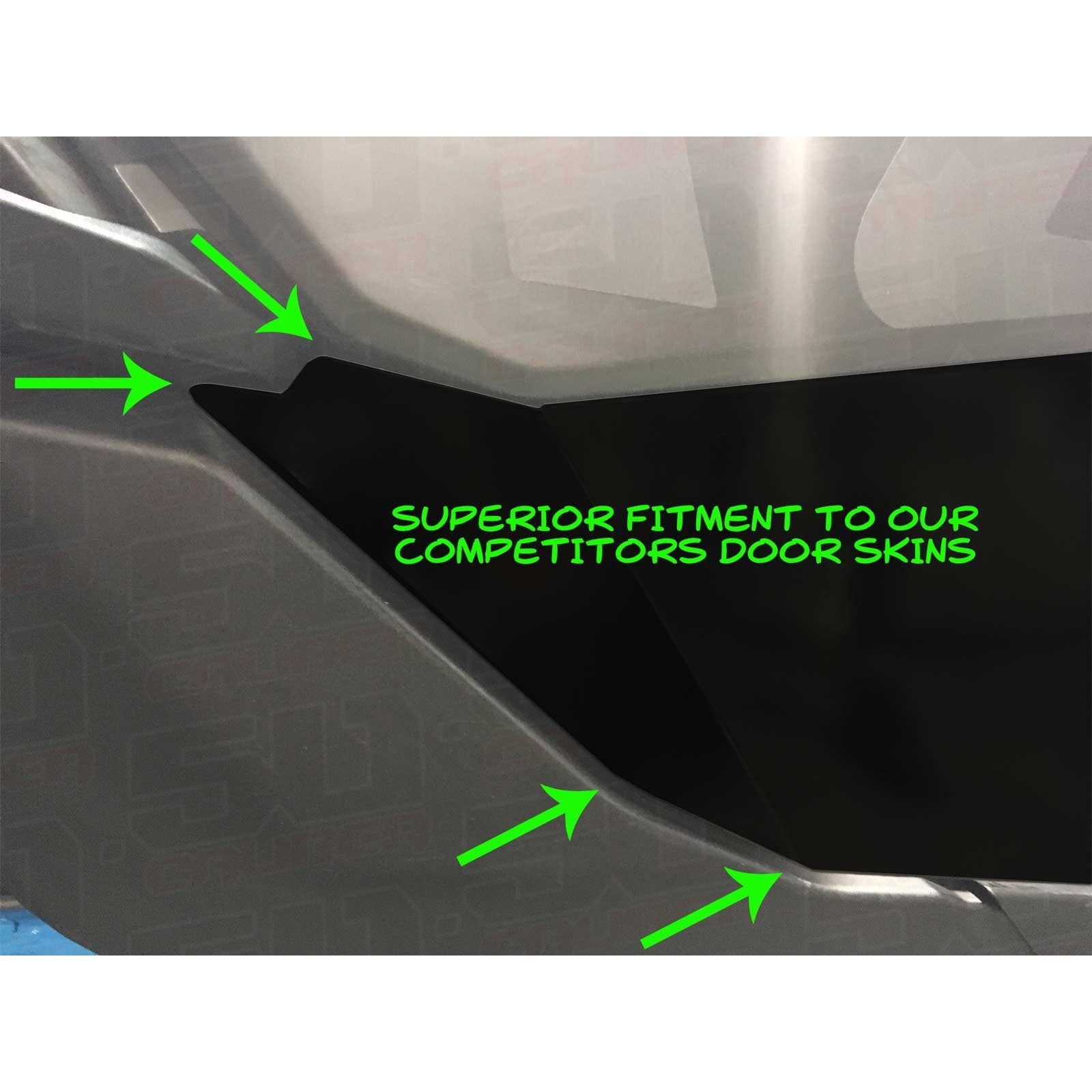 Can-am X3 Lower Door Skins - better, more accurate fit than competitors' doors