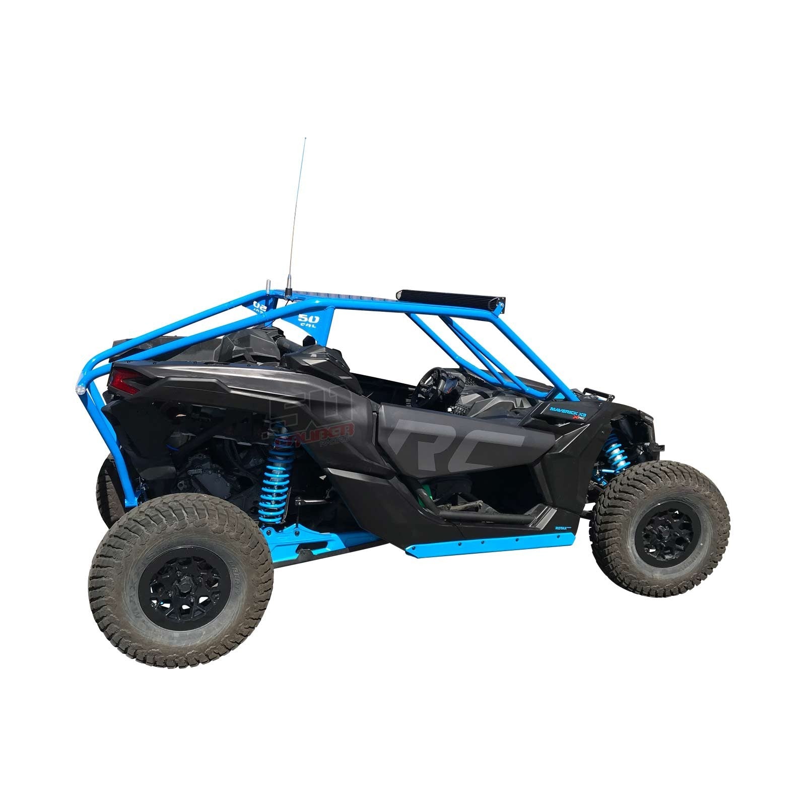 Can-Am X3 2 Seat Pro Race Cage Right Side Angle View
