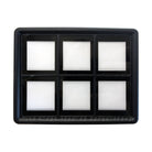 Slim Capacitive touch 6 gang switch panel with 40 custom labels for all your 12v accessories