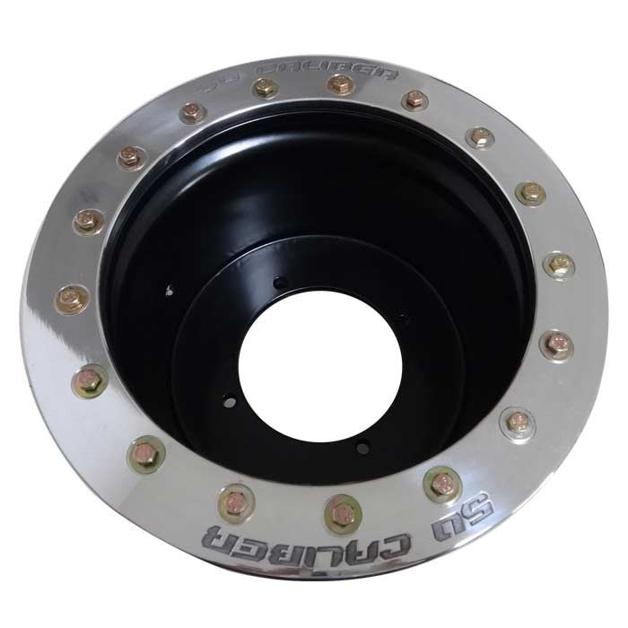12x8 Beadlock wheel 4x137mm .190 4/4 Powdercoat – 50 Caliber Racing