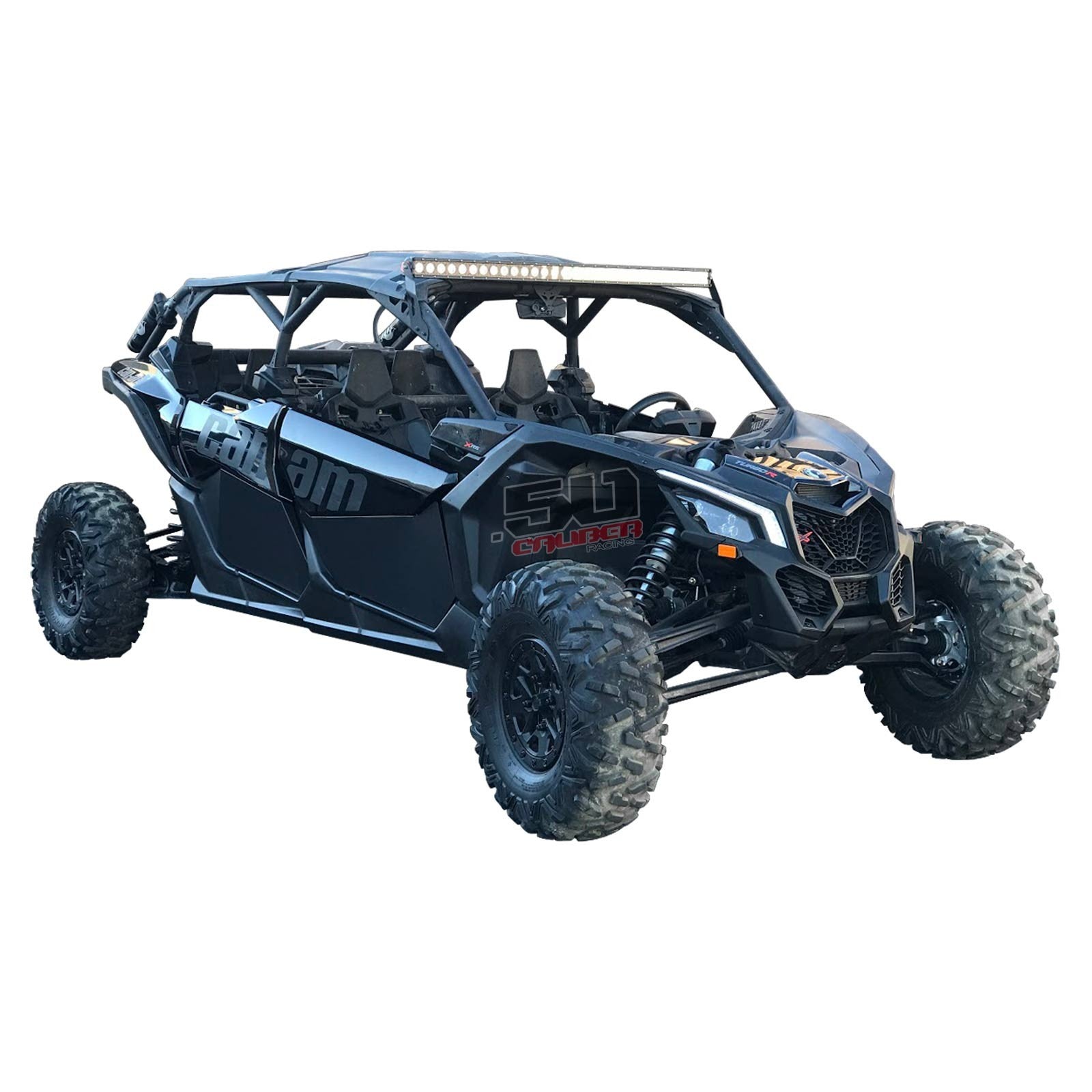 Can-am X3 MAX Lower Door Skins - Passenger side view from front