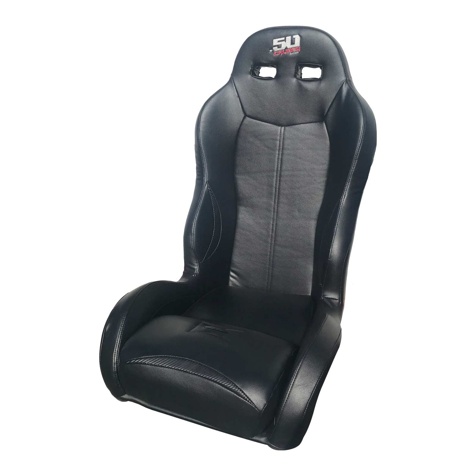 XP1000 Bucket Seat with Carbon Fiber Look Left Side Angle View from Front
