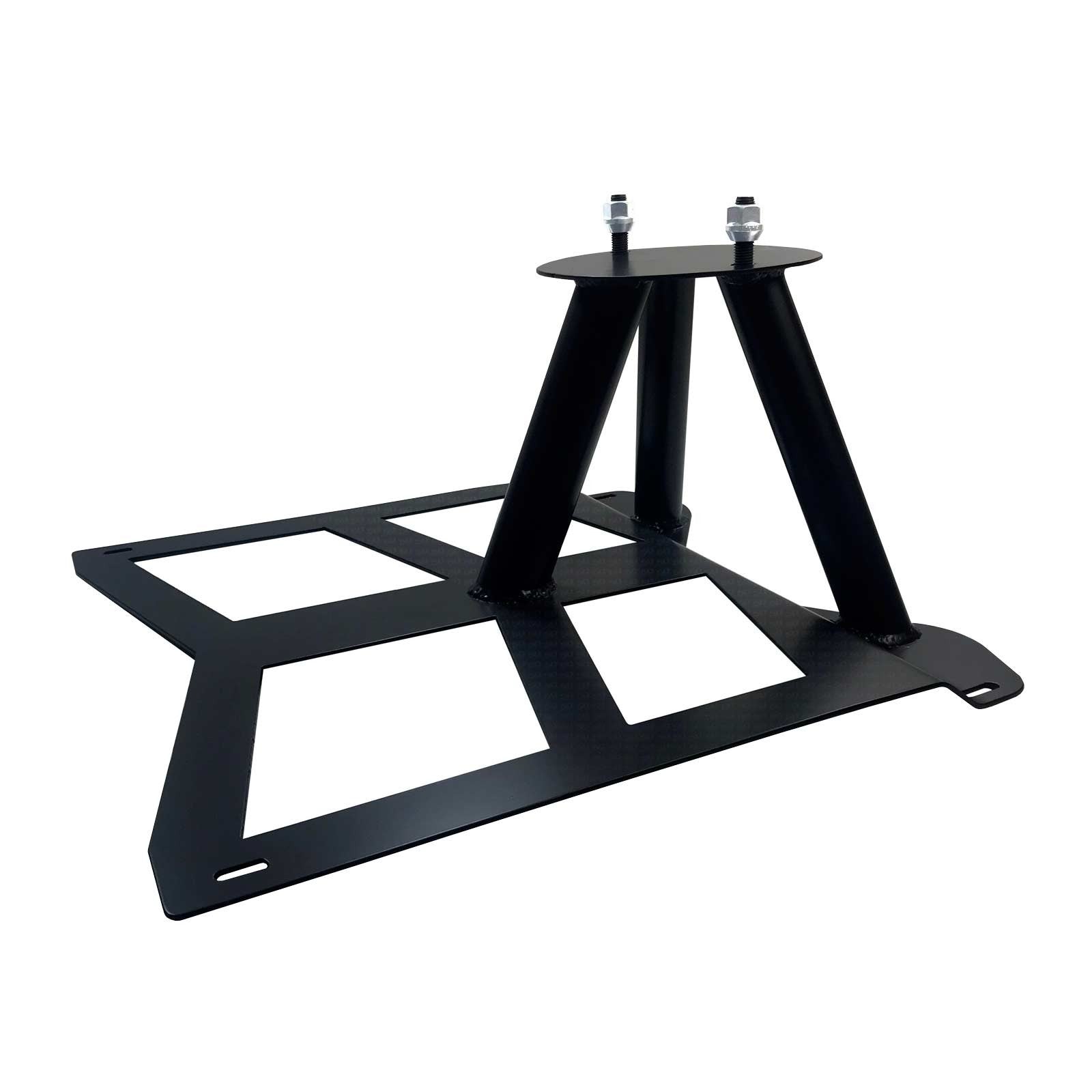 Can-Am X3 Bolt On Spare Tire Mount for up to 32" tire size - Black Powdercoat Finish
