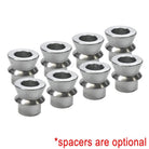 3/4" Sway Bar Link Rod End Kit for 1.75" OD Tubing - High Offset Misalignment Spacers made from Zinc plated Chromoly Steel