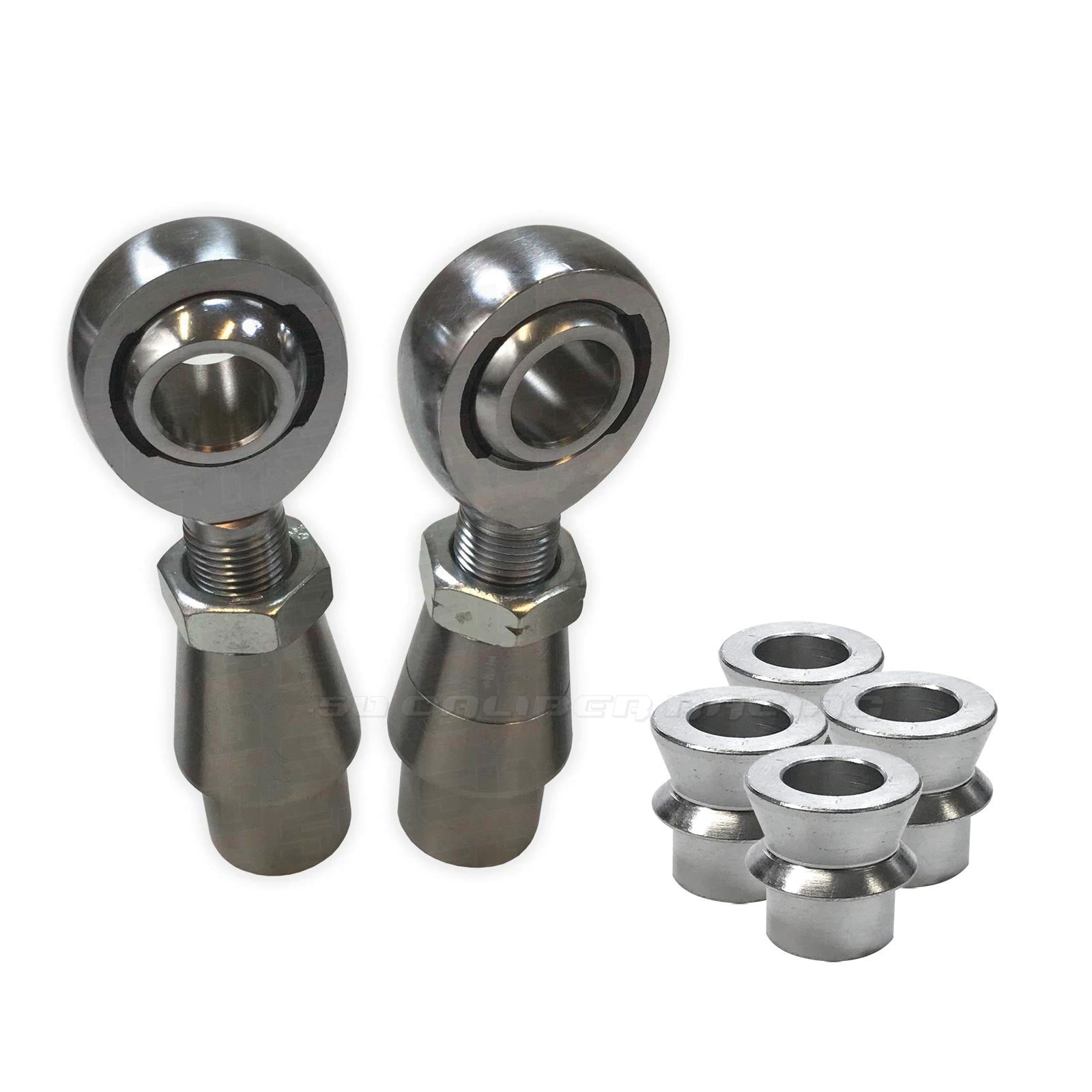 50 Caliber Racing Panhard Bar Fab Kit - Shown with optional high misalignment spacers