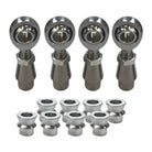 7/8" Sway Bar Link Rod End Kit - Shown with Optional Misalignment Spacers