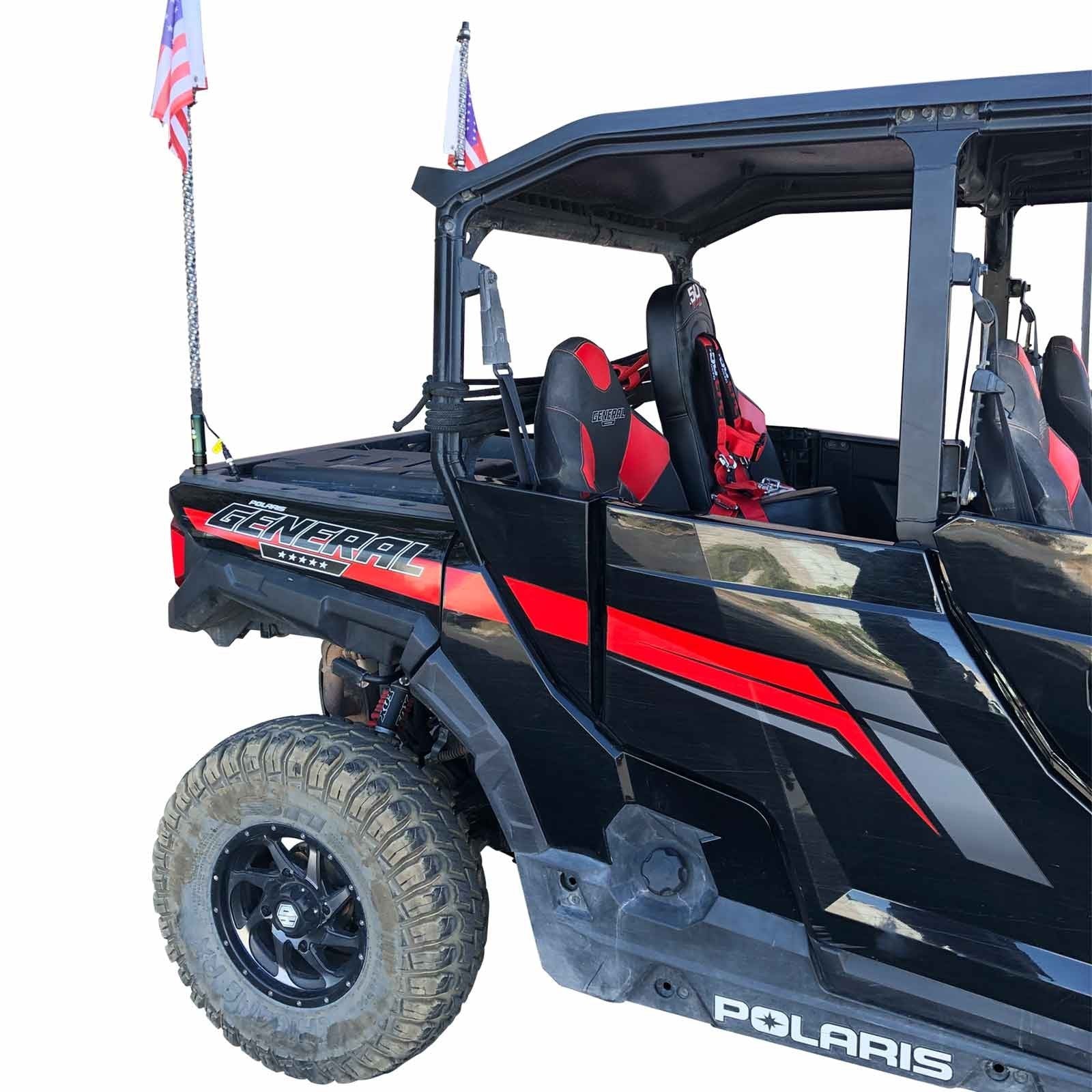 Polaris General Bump Seat with Harness