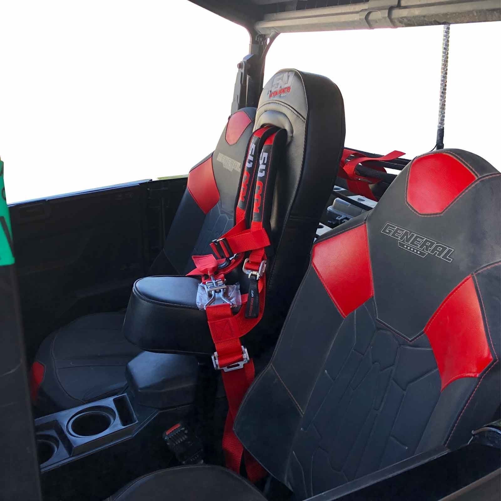 Polaris General kids Seat with Harness installed