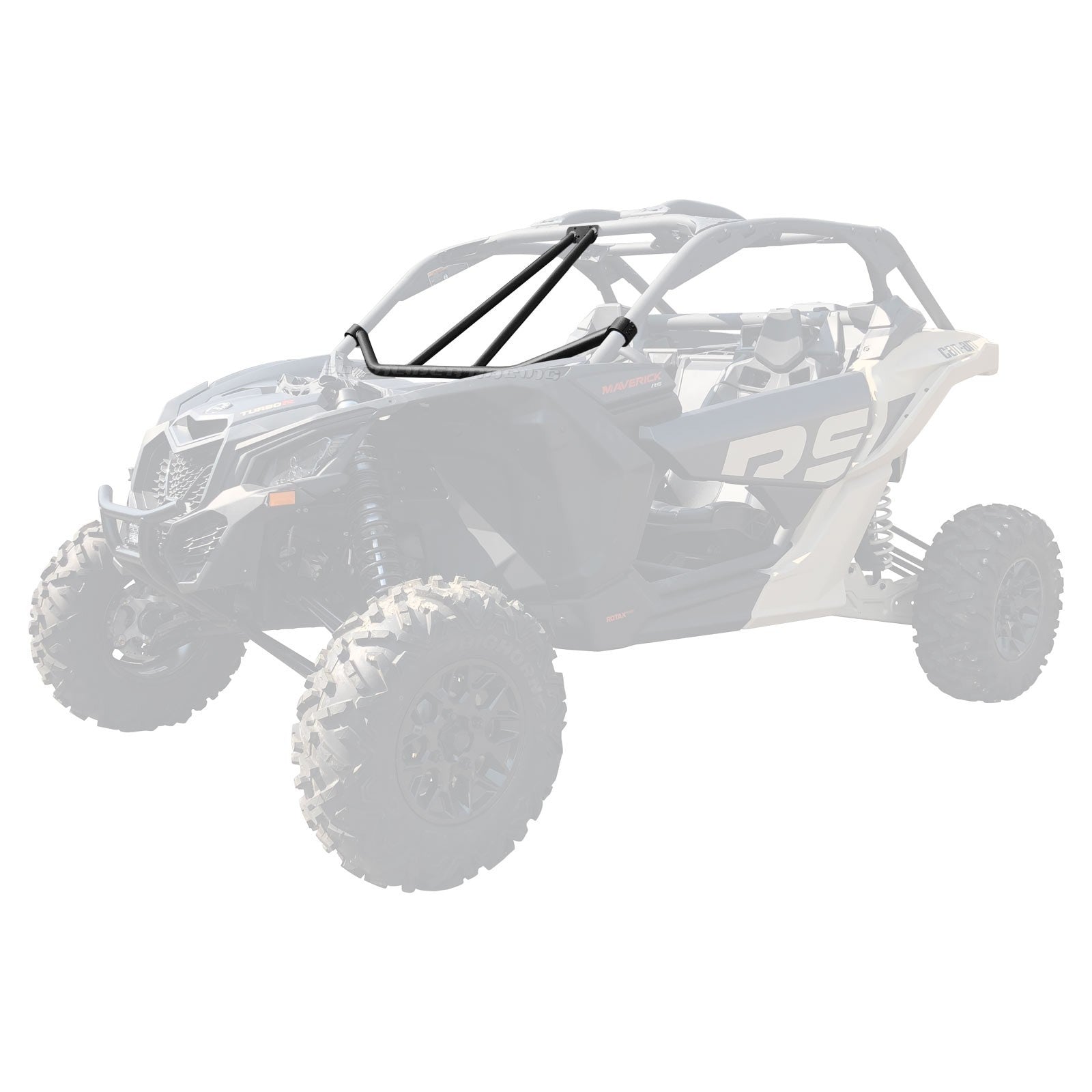 Clamp-on Dash Intrusion V- Bar for Can-am X3