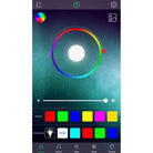Easy to use Smartphone app controls whips using bluetooth