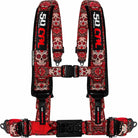 Red Sugar Skull 4 Point Harness
