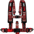 Red Sugar Skull 5 Point Harness