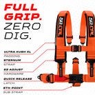 Fury Orange 5 Point Harness